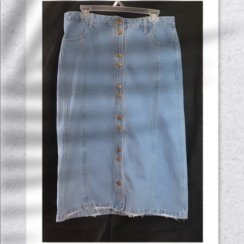 Jean skirt